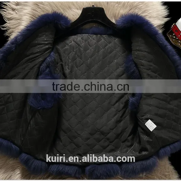High Quality Hot Sales Type Fur 100% Real Fox Fur Short Vest Jacket Gilet Waistcoat Coat Fashion Warm Ladies photo-4