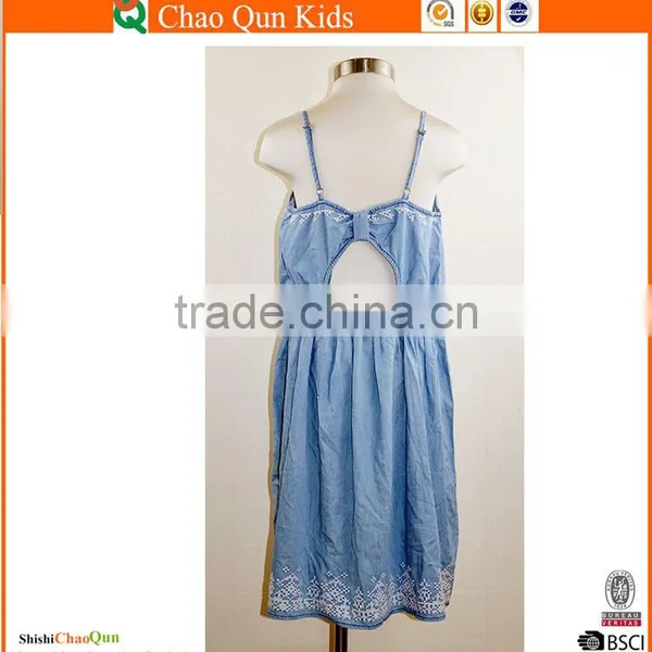2017 Baby Girl Latest Fashion Flora Dresses for Girls Wholesale photo-3