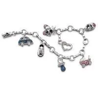 Sterling Silver CZ Bracelet With Cubic Zirconia Stone