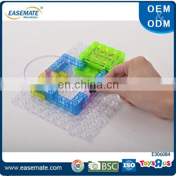 Kids 115pcs Electronic Integrated Circuit Building Blocks Toys photo-3