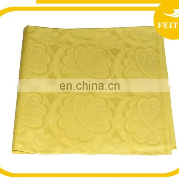African Bazin Embroidery Dress Guinea Brocade Fabric Knitted Jacquard Cotton Teixtiles Export photo-2