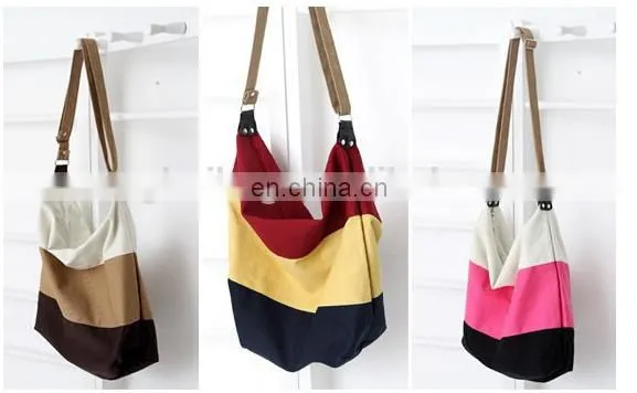 Cheap Girls Stripe Sling Sports Bag photo-2