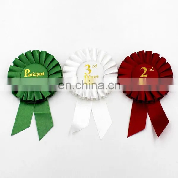 1st - 2nd -3rd Place Premium Award Ribbons photo-2