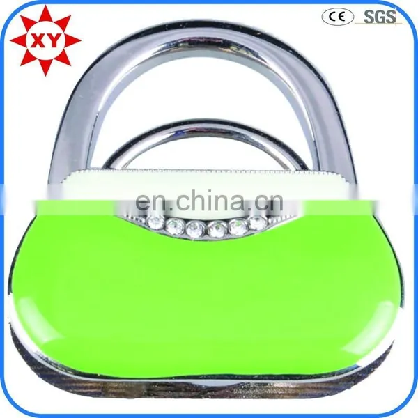 Fancy Green Bag Hanger Key Chain Metal Chains for Purses photo-3