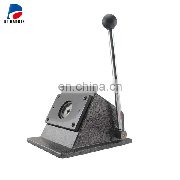 37mm Metal Cutter Round Badge Paper Cutting Machine Cutting Size 49mm