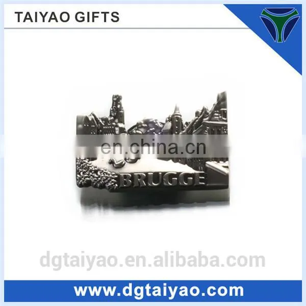 High Quality Metal Souvenir Fridge Ceramic Magnet for Decoration