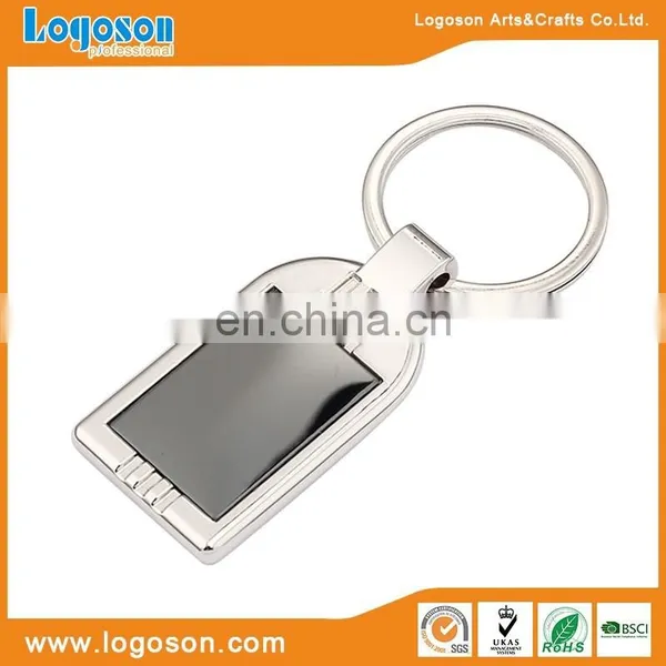 Keys Holder Alloy Split Ring Blank Metal Pendant Keyring Keychain Metal photo-5