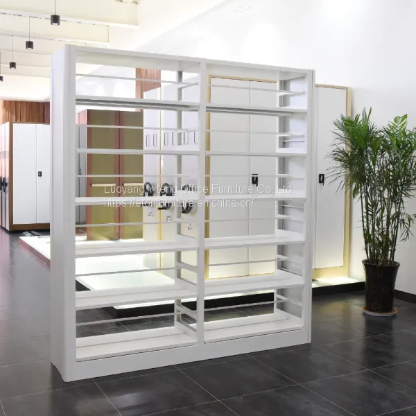 University Use Steel Metal Bookcase Book Shelf photo-3