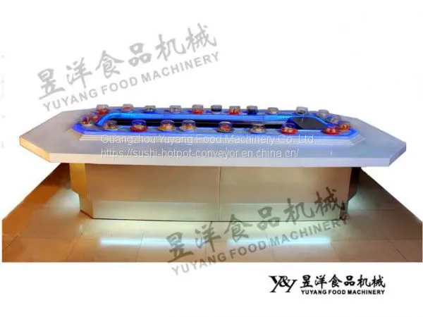Dim Sum Conveyor Belt Food Grade Stainless Steel Sushi Conveyor Belt photo-2