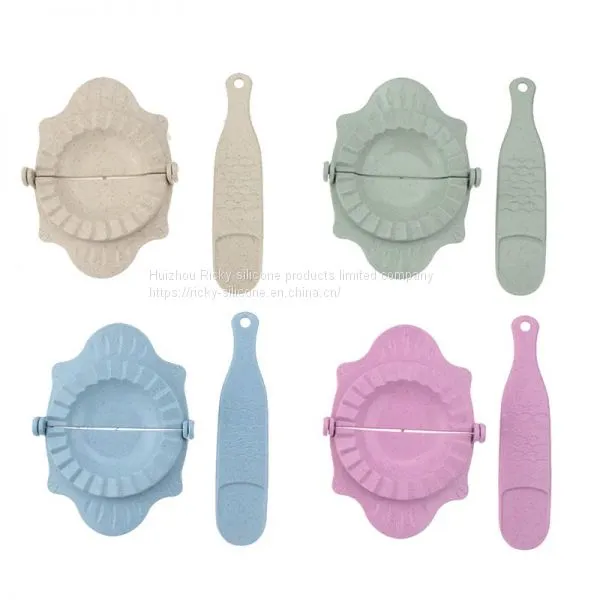 2019 New DIY Dumplings Maker Tool Wheat Straw Jiaozi Pierogi Mold Dumpling Mold Clips Baking Molds Pastry Kitchen Accessories photo-5