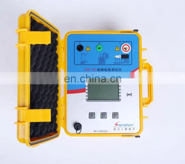 Digital Insulation Resistance Measurement Insulation Resistance Test 5kv 10kv Mega Ohm Meter photo-3