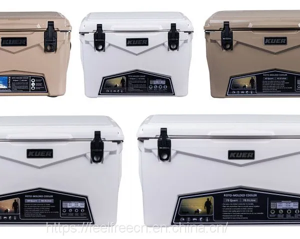Custom Logo Hiking Fishing Camping Hard Cooler Beer Ice Cooler Box Hard Cooler photo-3