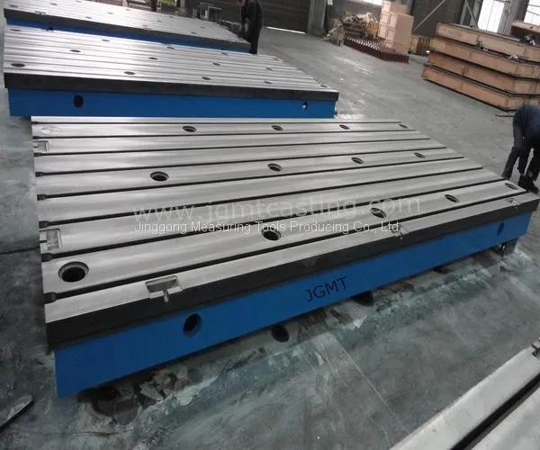 Cast Iron T-slot Plates Floor Plate 2000*6000*250mm