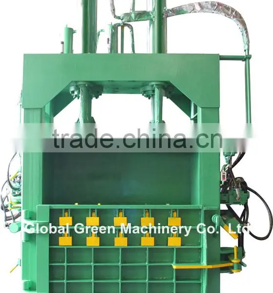 Hydraulic Vertical Waste Tire Baling Machine photo-2
