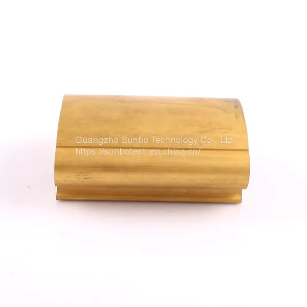 Golden Color Extruded Brass Bar Brass Handrail photo-3
