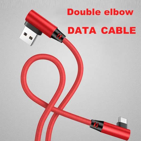 USB кабель с двойным отгибом