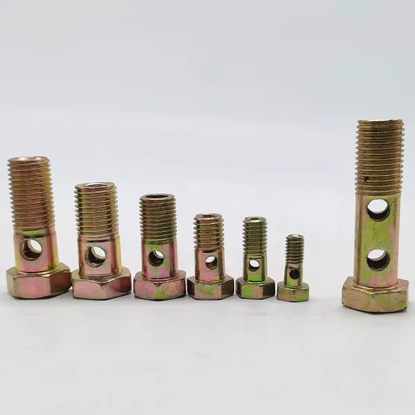SYD-1164 Metric DIN7622 Hose Fitting Hydraulic Connector M22 Ball Head Banjo Bolt and Fittings photo-4