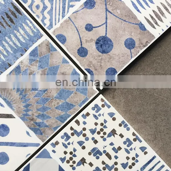 Nordic Modern Personality Blue Tile Restoring Ancient Ways Brick Toilet Floor Tile Toilet Kitchen Wall Brick Tile photo-4
