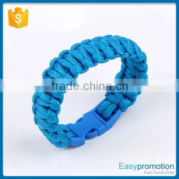 Best Quality Multi-function Survival Bracelet With Whistle Buckle Wholesale photo-3
