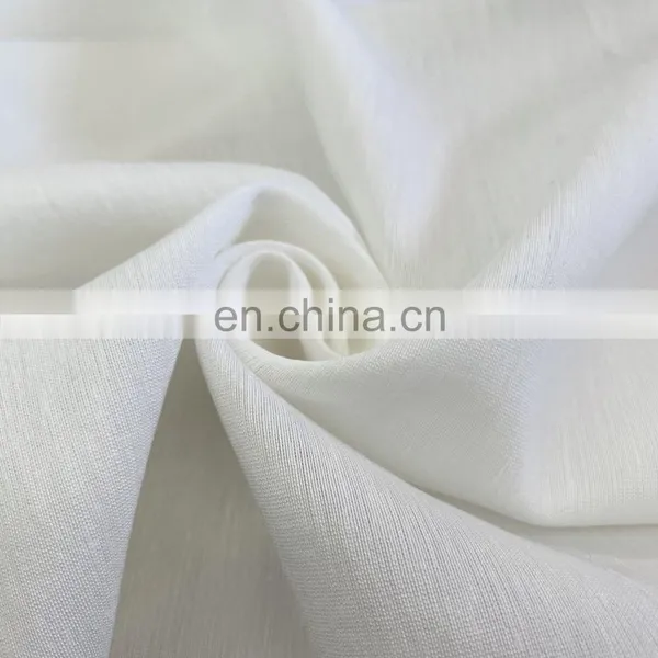 High Quality Fast Deliver Cotton/linen Viscose Nylon Blended Yarn Dyed Fabric for Dress Shirt photo-5