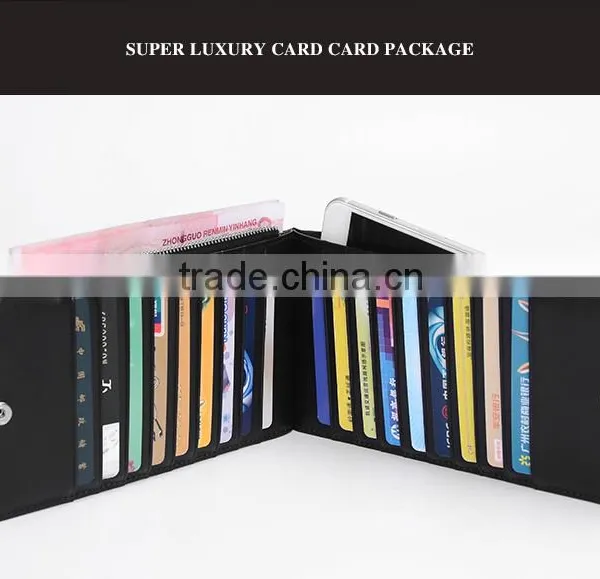 Fashion Genuine Crocodile Skin Leather Card Holder for Men Wallet photo-4