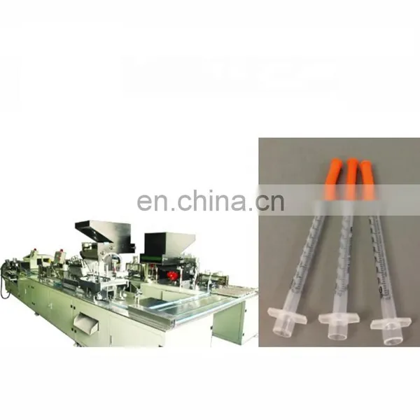 Orange Cover Disposable 1ml Syringe Unibody Needle Automatic Assembly Machine photo-2