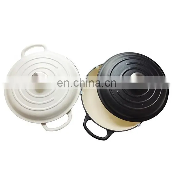 1.5Qt Soupe Camping Africa 30Cm Ensemble Indien Colorful Dinner Ware 3 In 1 European Shallow Turkey Seafood Iron Casserole photo-4