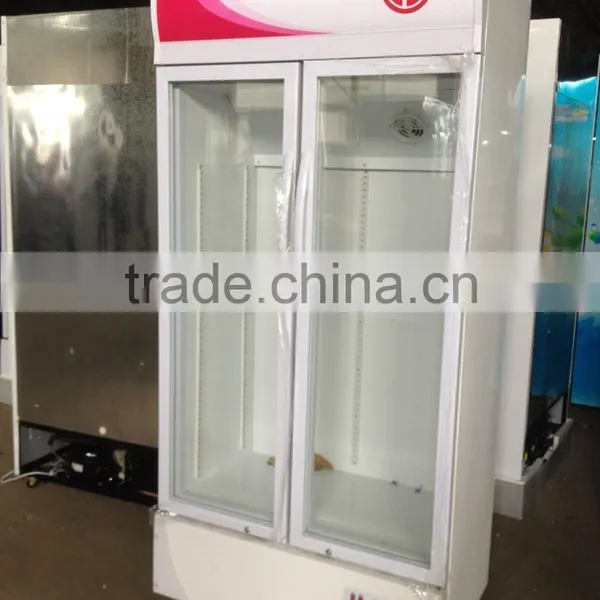 Two Doors Display Showcase Cooling Cabinet for Commercial Use photo-3