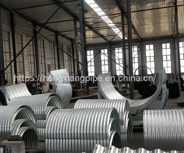 Corrugated Metal Tubes 68*13 Waveshape Assembled Corrugation Pipe