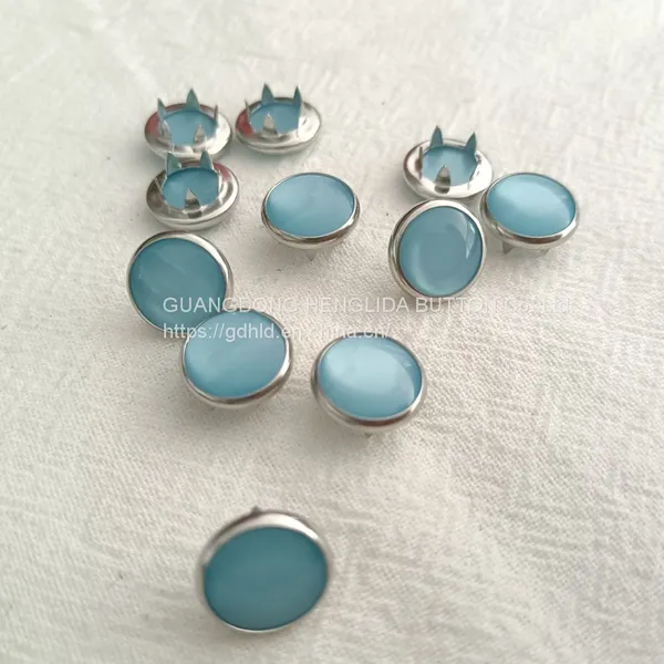 HLD Factory Custom Color 16L 18L Pearl Prong Snap Button for Garment photo-4