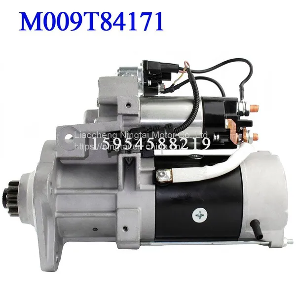 Mitsubishi M009T84171 Electric Engine Starter Factory China Self Starter Motor ODM Custom Starter Motor for Man Truck 51262017233, 51262019233 Engine photo-4