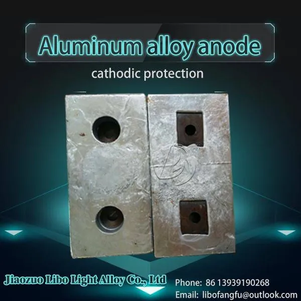 Aluminum Alloy Sacrificial Anode in Tank Direct Factory Delivery photo-5