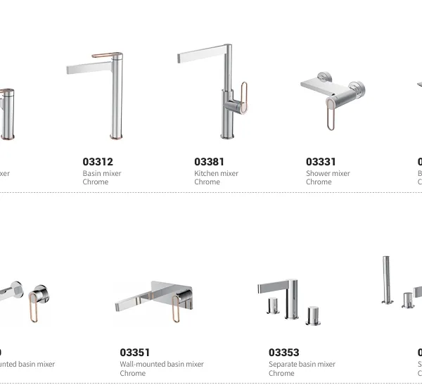 Long Service Life Water-saving Practical and Beautiful Separate Basin/bathtub Mixer photo-3