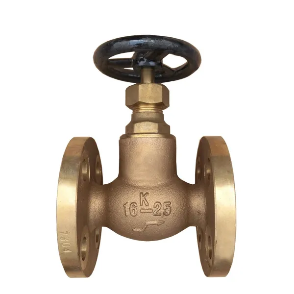 JIS 5K 10K Bronze Angle Globe Valve photo-4