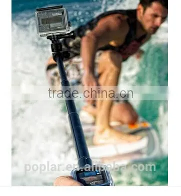 GP162 Gopros Accessories Extendable Selfie Stick +controllar Remoted Shutter for GoProS Hero4/3+/3 photo-3