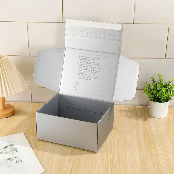 New Design Paper Corrugated Tear and Pull Box photo-2