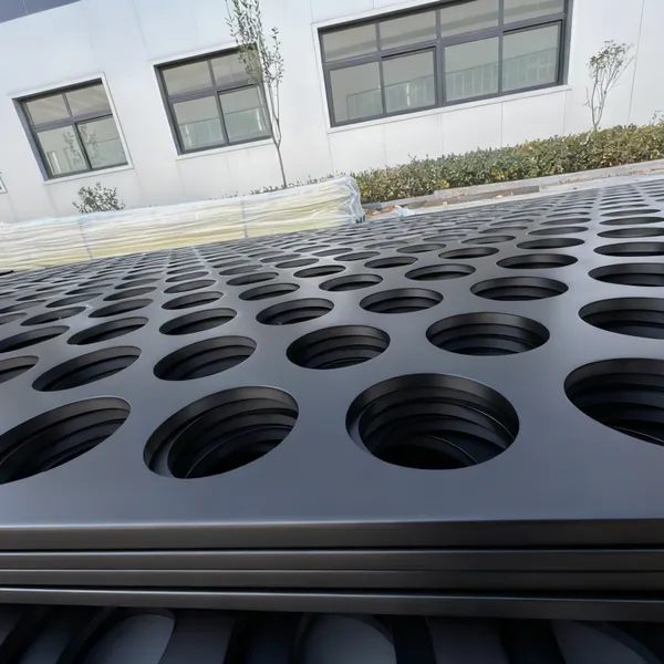 Suppliers of Metal Sound-Absorbing Perforated Speaker Grille Panels photo-4
