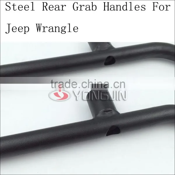 Factory With Low Price Stainless Steel Rear Grab Handles for Jeep Wrangler JK photo-5