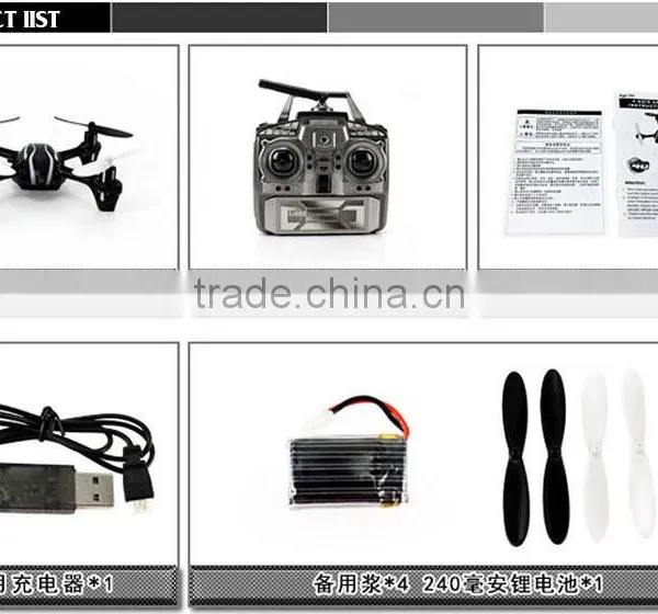 JXD385 Aerocraft LED Light 4CH 2.4G Mini RC Quadcopter 6-Axis photo-5