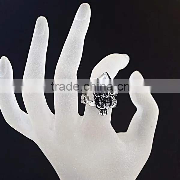 Stainless Steel Jewelry Ally Express Cheap Wholesale Man Skull Ring Supplier's Choice photo-2