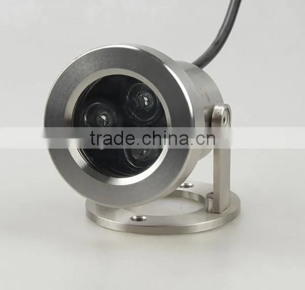CE RoHS Stainless Steel RGB Color Changing Swimming Pool LED Lights 3W Led Pool Light RGB LED Swimming Pool Light Quality Choice photo-4