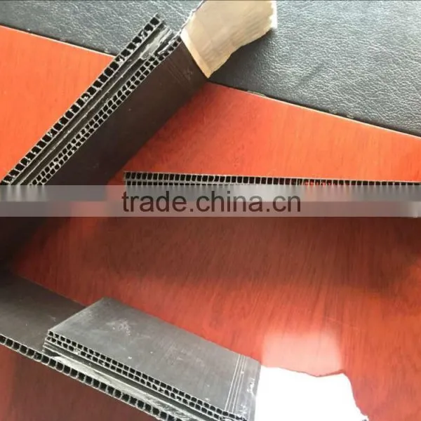 Roof Protector Corflute Materials Core Flute Materials Handling Hotmelt Black pp Corrugated Sheet Flame Resistant photo-2