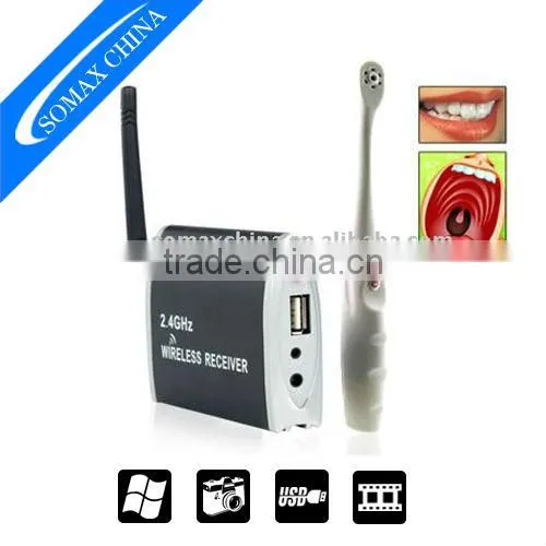 New Wireless Dental Camera Intra Oral Cam With Receiver