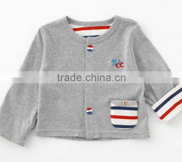 2016 Japanese Wholesale Products Cute Baby Boy Cardigan Outfits Infant Wear Children Garment Toddlers Kids Clothing photo-3