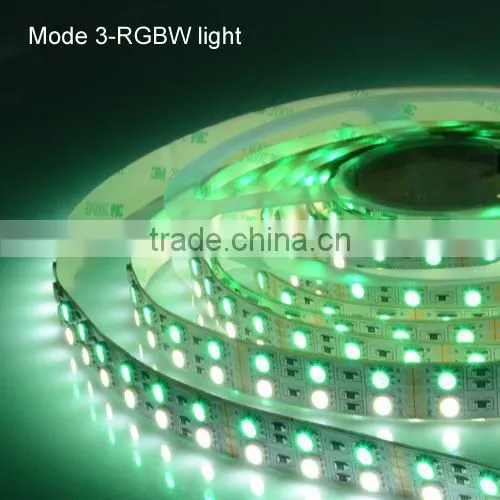 16.4FT Double Row 5050 RGB LED Strip 5M 600 Led SMD Led Fleible Light Ribbon Tape & DC 12V 10A Power & 86bo Dimmer Controller photo-6