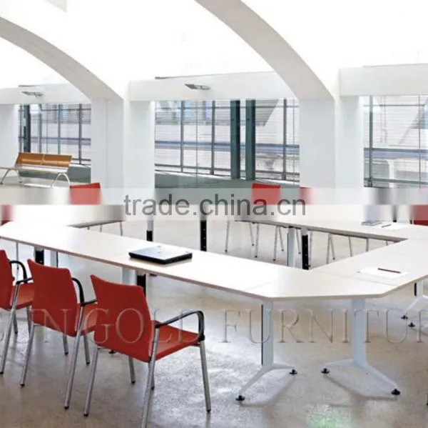 Large Wooden Melamine Conference Table for Office, Banquet (SZ-MT064) photo-4
