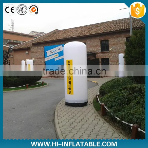 Attractive Show Stage Decorations Inflatable Lighting Wedding Column With Led Lights photo-5