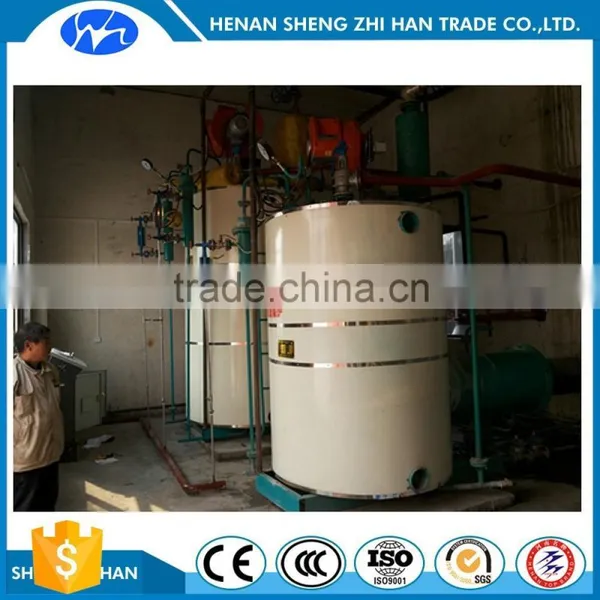 Vertical Oil and Gas Burning Tubular Boiler