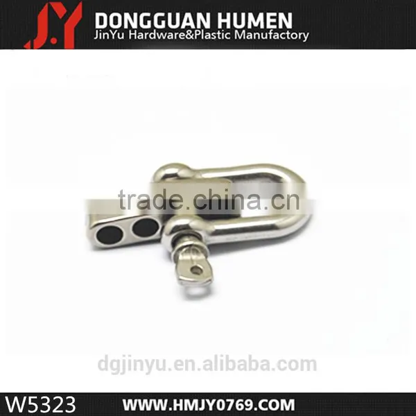 Stainless Steel U Shackle Buckle , Metal Screw d Shackle photo-3