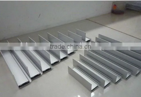 Sliver Anodize Extrusion Profile for Windows & Door,furniture,cabinet photo-3